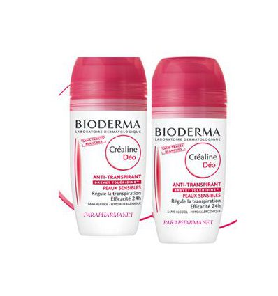Wijde selectie Schaap Beurs Crealine anti-perspirant deodorant Roll-on PACK OF 2-Bioderma SENSI...